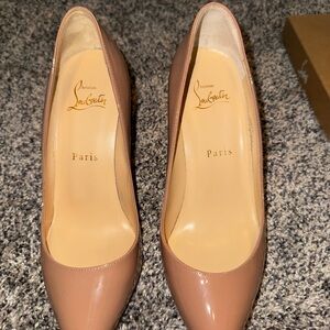 Christian Louboutin pigalle 85mm 37.5 size